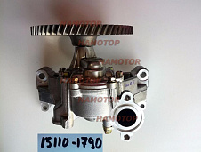 Насос масляный HINO F20C, F21C, F17DT. F17C. F17E. EF750 L260-0013B, 15110-2131, 15110-E0210, 15110-1790, 15110-0300A  